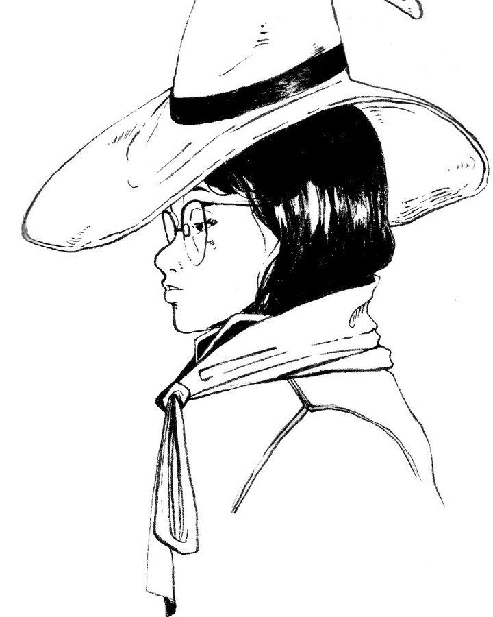 Untitled — Wide hat