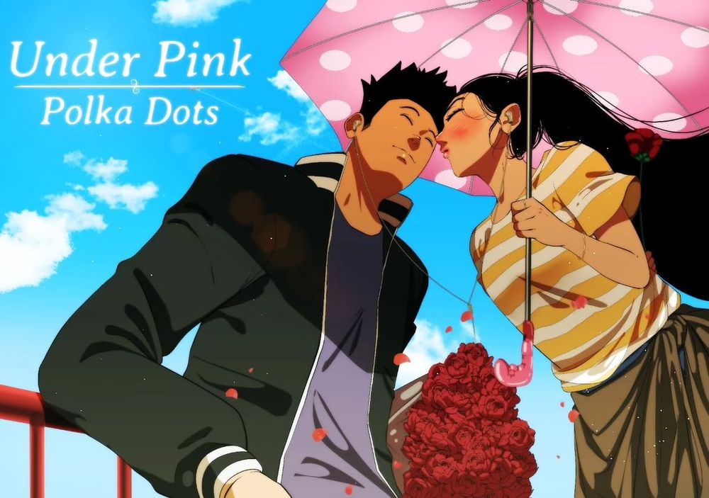 Under Pink Polka Dots